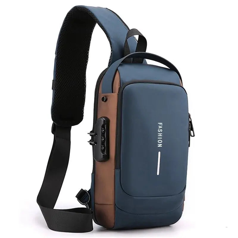 Mochila de ombro anti-furto USB™ - click aqui