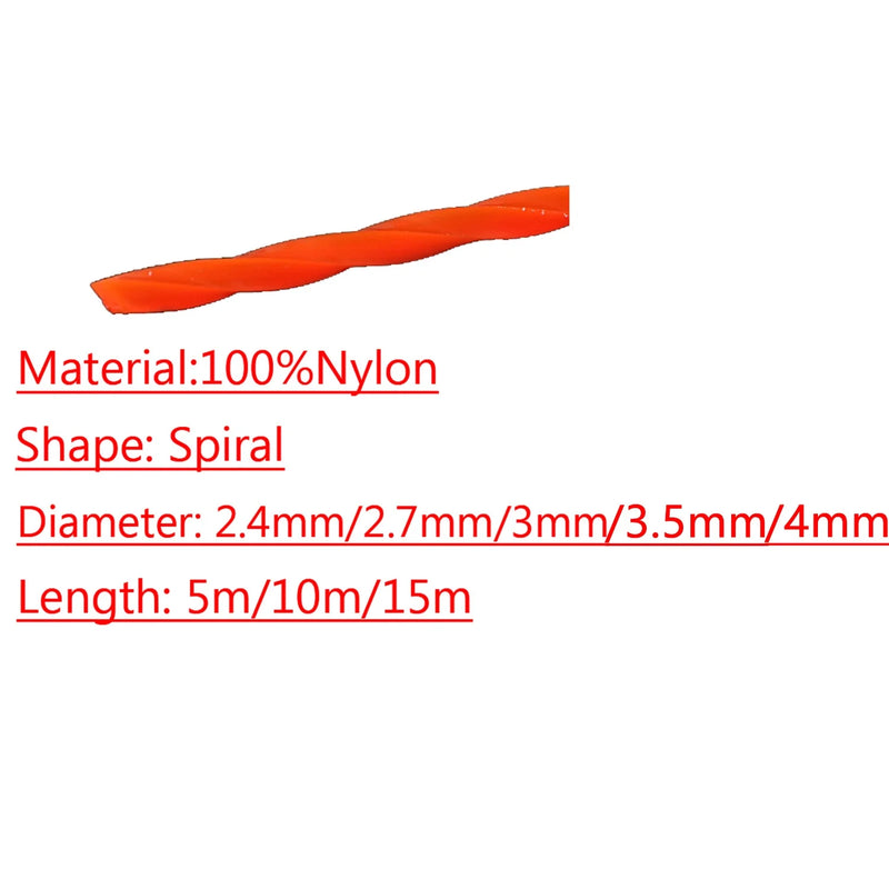 Nylon CK para Roçadeira - 10m*2.4mm/2.7mm/3mm/3.5mm