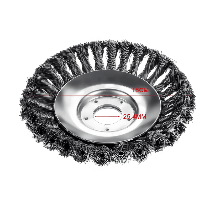 TurboAço PRO - Escova De Aço Universal Para Roçadeira - click aqui