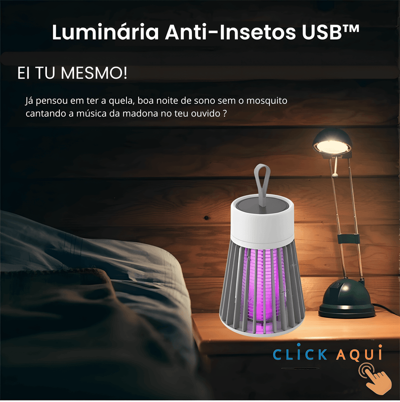 Luminária Anti-Insetos USB™